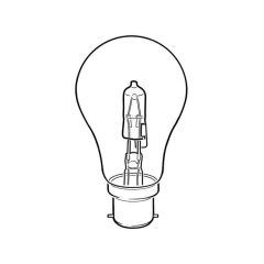 Energy Saving GLS Bulb - 42W BC 240V