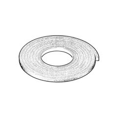 Extra Thick Foam Strip Draught Seal - White