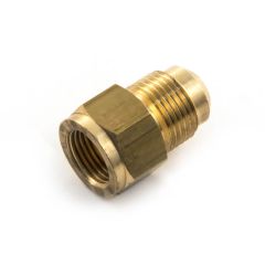 Female Reducing Union Brass 1/2" M x 3/8" F flare