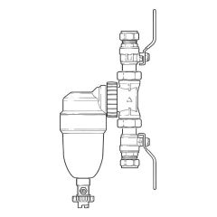 Fernox Heat Pump Filter - 22mm