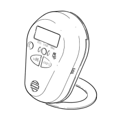 Firehawk CO7B-10YAPP CO Alarm - App Compatible