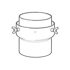 Chimney Liner Flex Adaptor MA - 150mm