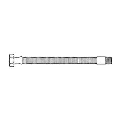 Flexible Meter Connector - 1" x 3/4"