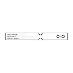 Flexible Oil Line Label