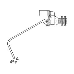 Float Ball Valve Diaphragm - Side Entry 1/2"