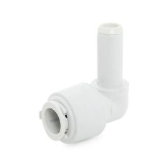 FloPlast FloFit+ Push-fit Stem Elbow - 15mm