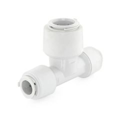 FloPlast FloFit+ Two Ends Reduced Tee - 15 x 15 x 22mm