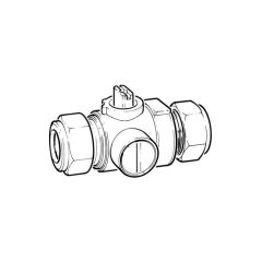 CP961 Flow Regulator Ball Valve - 15mm