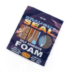 Foam Strip Draught Seal - Brown 5 m