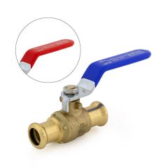 Full Bore Ball Valve - 22mm Press-fit, Lever Handle