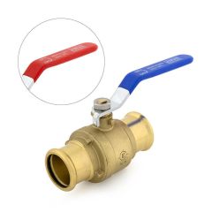 Full Bore Ball Valve - 35mm Press-fit, Lever Handle