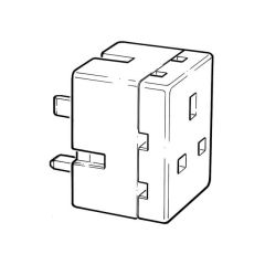 Fused Adaptor - 13A, 3 Way to BS 1363