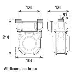 G1.6 Diaphragm Gas Meter – 3.1m³/hr