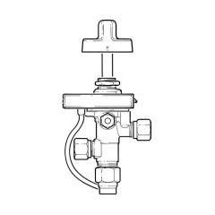 Gas Control Valve Tap with Flame Supervision & Piezo