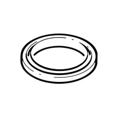 Gas Fire Restrictor Cap Bonded seal -Metal / rubber