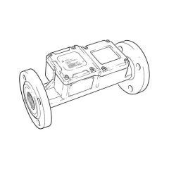 Gas Flow Thermal Mass Flow Meter 0.40 to 40 Nm³/h - 25mm