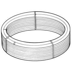 Gas Pipe Coil - 20mm x 100m Yellow MDPE