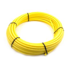 Gas Pipe Coil - 20mm x 100m Yellow MDPE