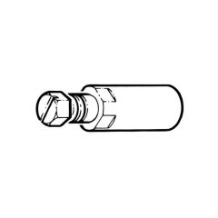 Gas Test Finger Fitting - 10mm