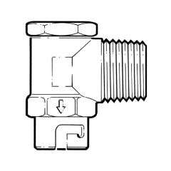 GASM8 Angled Micropoint Bayonet Socket - 1/2" BSP TM