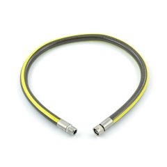 GASM8 Micropoint Straight Plug-In Bayonet Gas Hose - 1000mm