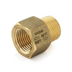 GASM8 NPT to BSP Adaptor - 1/4" NP TF x 1/4" BSP TM