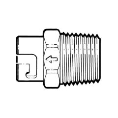 GASM8 Straight Micropoint Bayonet Socket - 1/2" BSP TM