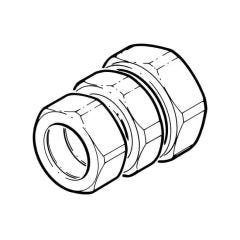 Gastite Copper Compression Fitting - DN25 x 22mm