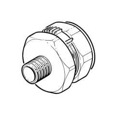 GFS® Straight Male Connection - DN32 x 1/2" BSP TM