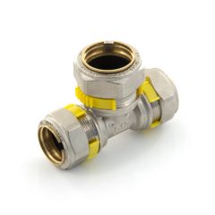 GFS® Two Ends Reduced Tee - DN25 x DN25 x DN32