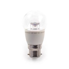 LED Globe Bulb - 5W BC Clear, 400 lm