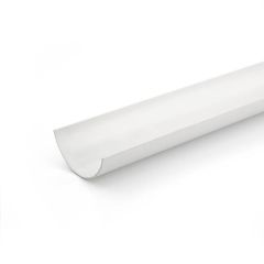 Half Round Gutter - 112mm x 2m White