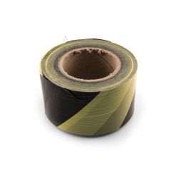 Hazard Barrier Tape - 70mm x 500m Black/Yellow