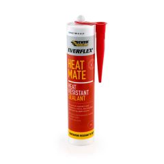 Heatmate Silicone Sealant High Temp Red - 295ml