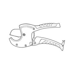 Heavy Duty Plastic Pipe Cutter - 42mm