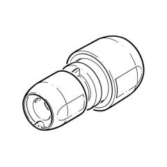 Hep2O® Socket/Socket Reducing Connector - 15 x 10mm