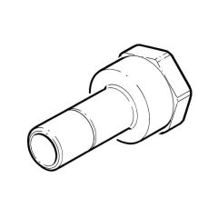 Hep2O® Adaptor - 15mm Spigot x 1/2" BSP TF