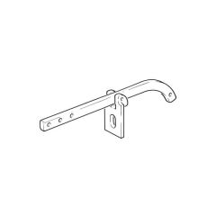 High Level Cistern Lever Arm - Brass Chrome Plated