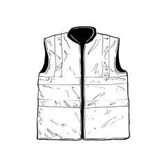 Hi Vis Reflective Bodywarmer - Large