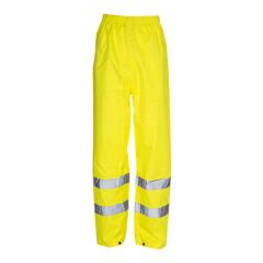 Hi Vis Reflective Waterproof Trousers - Medium