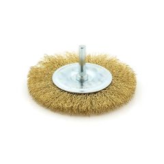 Hilka Shaft Mounted Wheel Brush - 75mm dia.