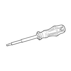 Hilka VDE Screwdriver - 3 x 75mm