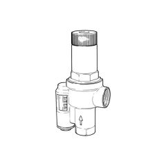 Honeywell Home Commercial Auto By-Pass Valve - 3/4" Angled