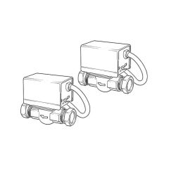 Honeywell Home V4043H Motorised Zone Valve - 2 Port 22mm, Twin Pack