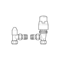 Honeywell Home VTL200-15A-C TRV Set - 15mm