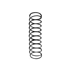 Industrial/Angled Regulator Spring - 30 to 50 mbar