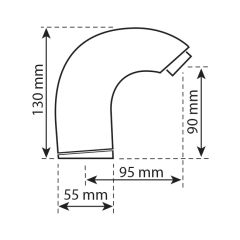 Infrared Sensor Automatic Mono Basin Tap