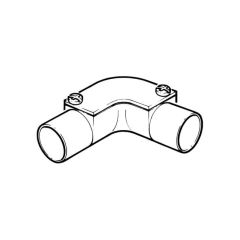 PVC Conduit Inspection Elbow White - 20mm