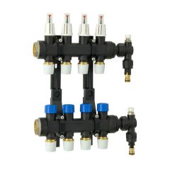 Inta Underfloor Heating Polymer Manifold Push-Fit - 2 Ports