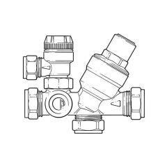 Inta Unvented Group Set - 22mm Comp. & 3/4" Exp. Vessel Connection